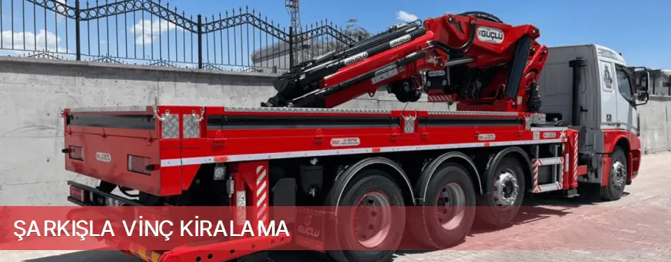 Şarkışla İlçemi Vinç Kiralama